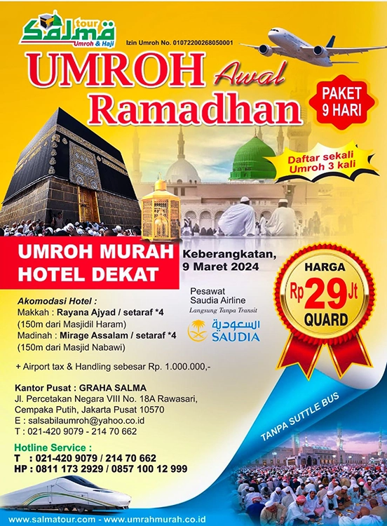 umroh awal ramadhan salma tour travel by dim kreatif jasa bikin website murah di jakarta no 1