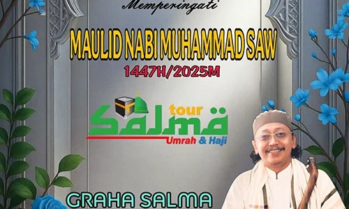 Undangan Maulid Nabi Muhammad SAW - Salma Tour Travel